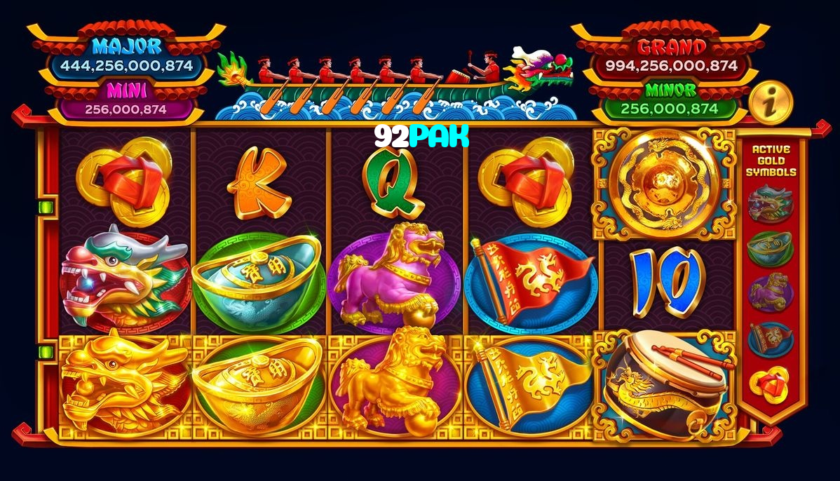 92PAK casino presented on mobile device in Pakistan with slots and live games